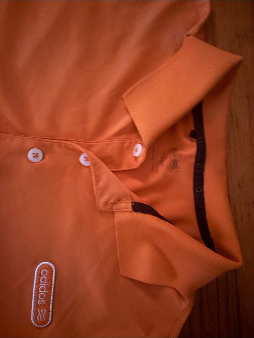 adidas Orange, gray & white Plaid Men's matching set - Picture 6 of 9